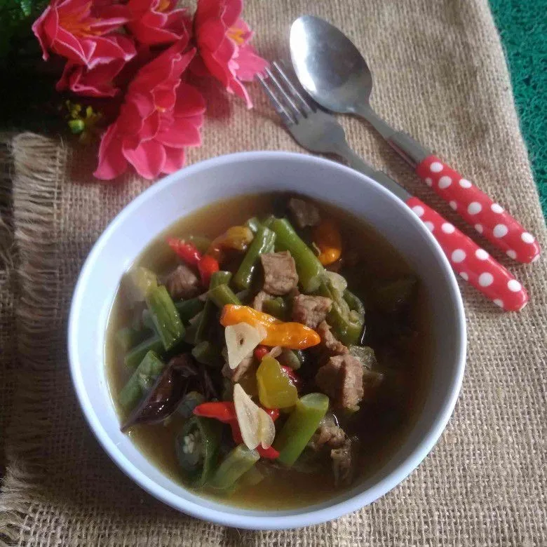 Resep Asem Asem Daging Buncis Sederhana Rumahan Di Yummy App