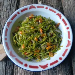 Tumis Bunga Pepaya
