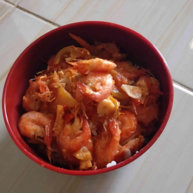 Udang Saos Pedas