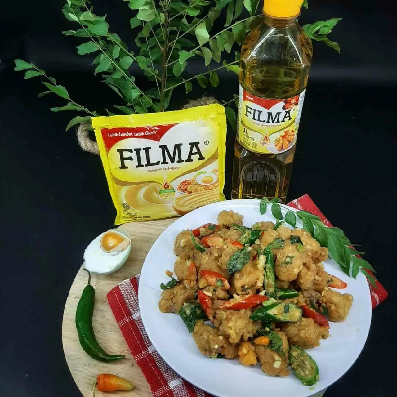 Ayam Telur Asin Pedas #IMYOCC7