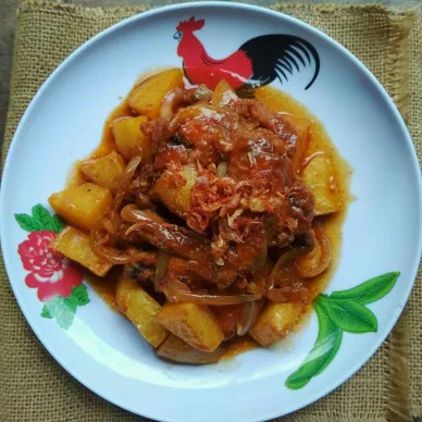 Bistik Ayam Kentang