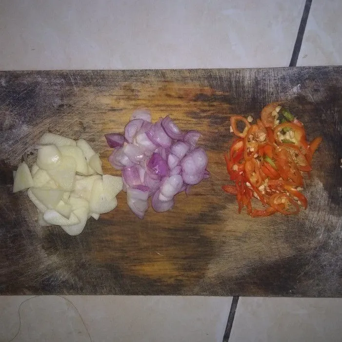 Step 3 Oseng Kacang dan Toge