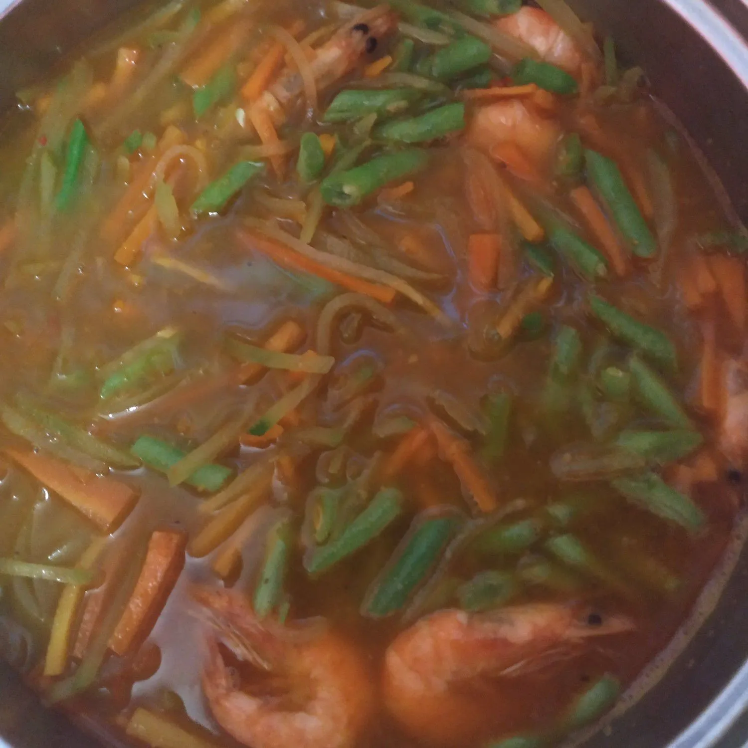 Step 5 Udang Manisa Gule