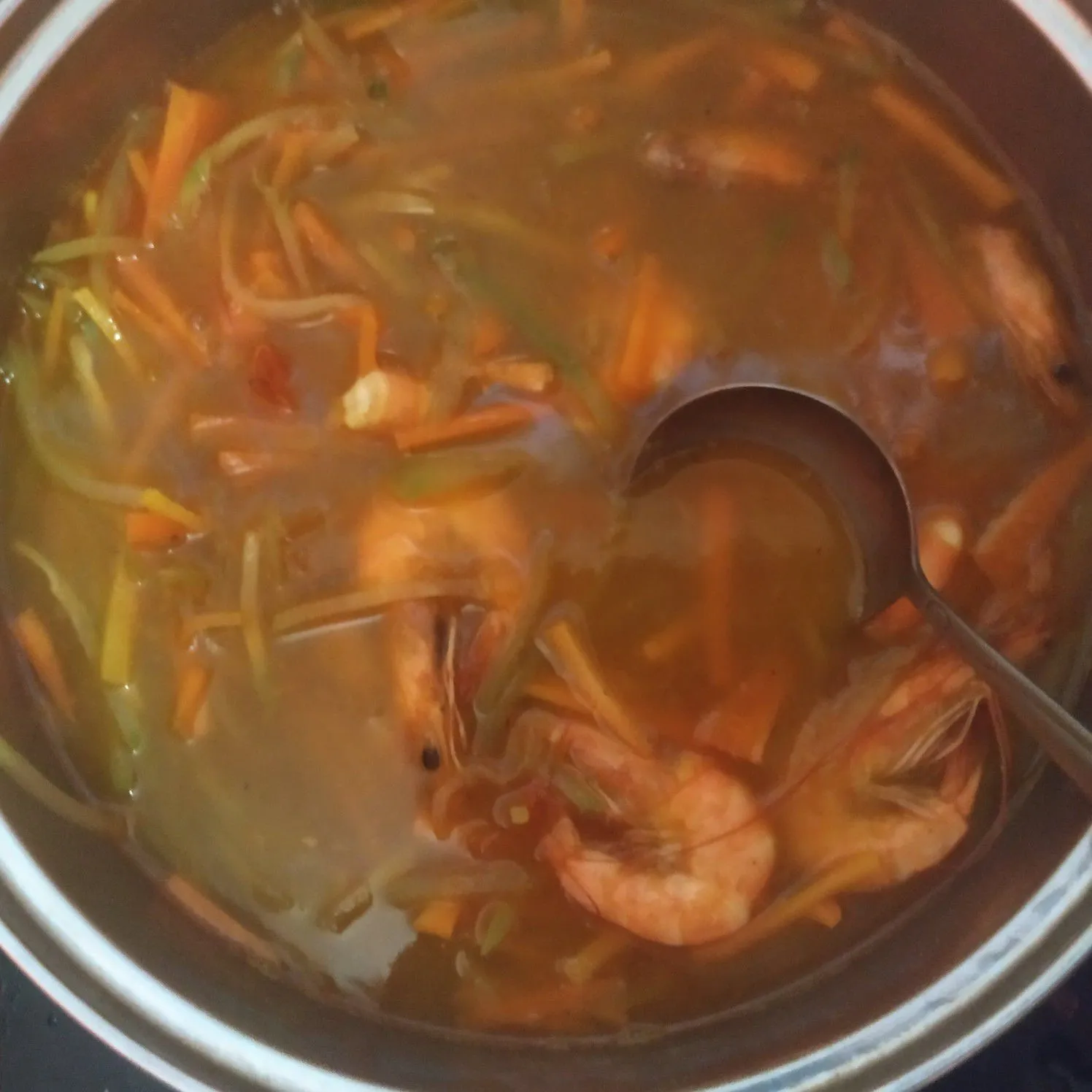 Step 4 Udang Manisa Gule