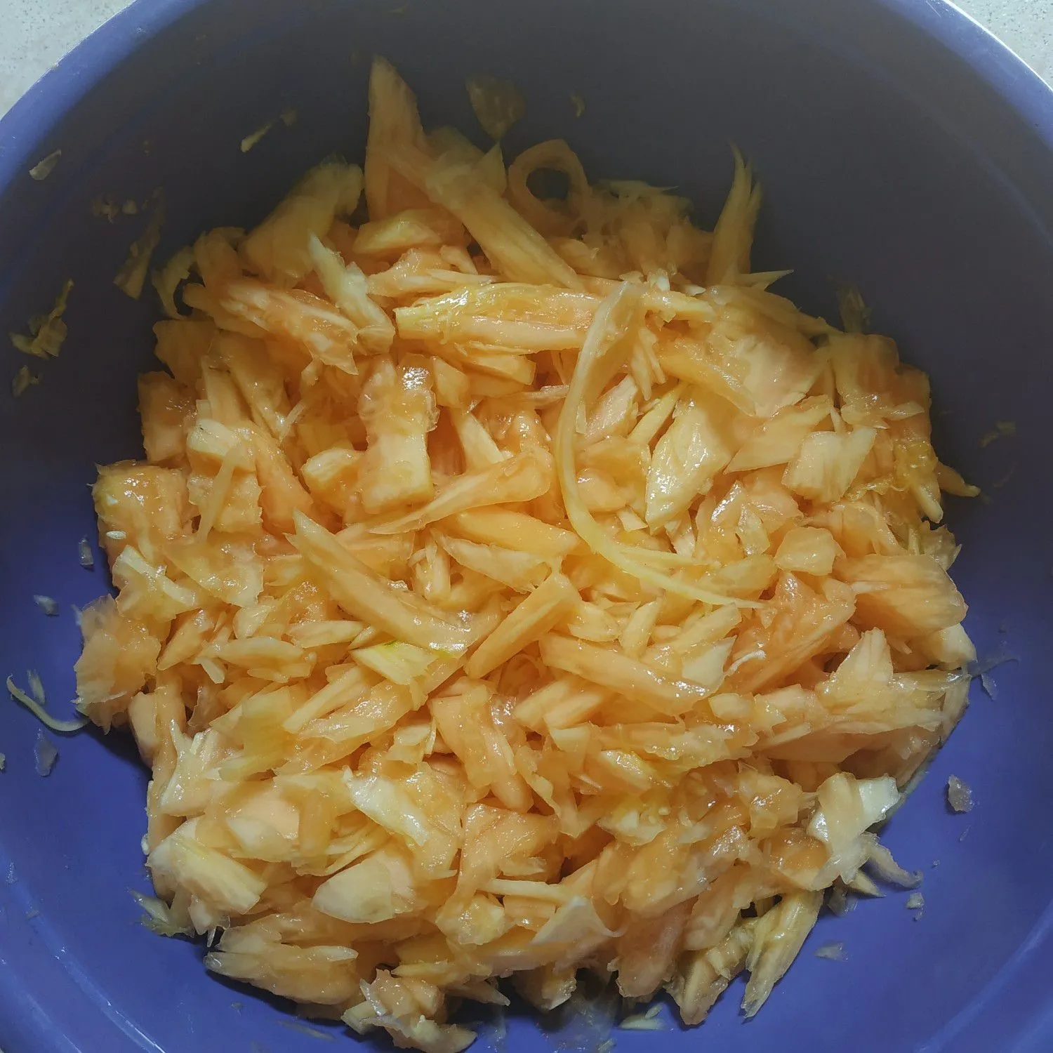 Step 1 Tumis Pepaya Muda