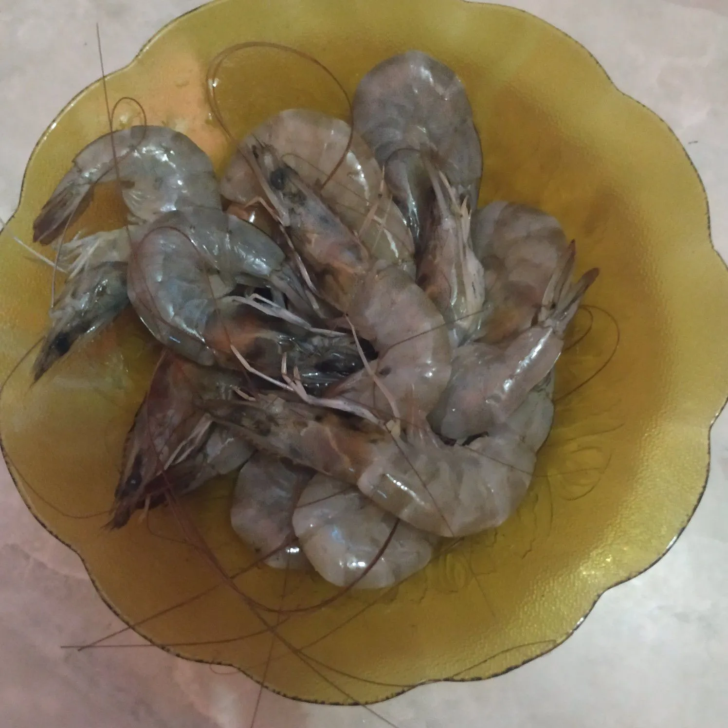 Step 1 Udang Manisa Gule