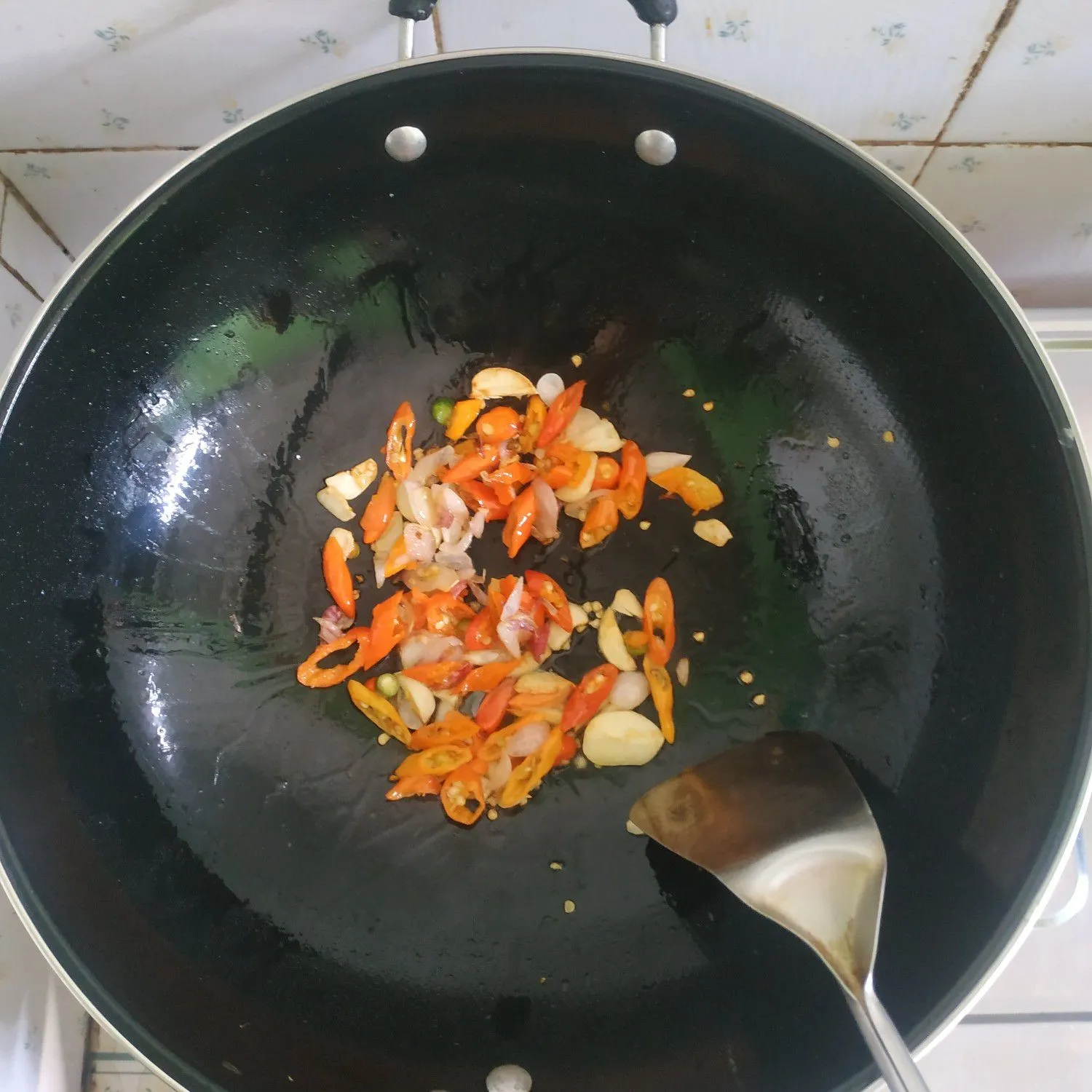 Step 4 Tumis Pepaya Muda