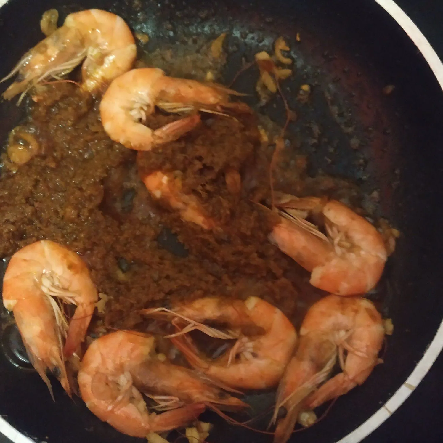 Step 2 Udang Manisa Gule