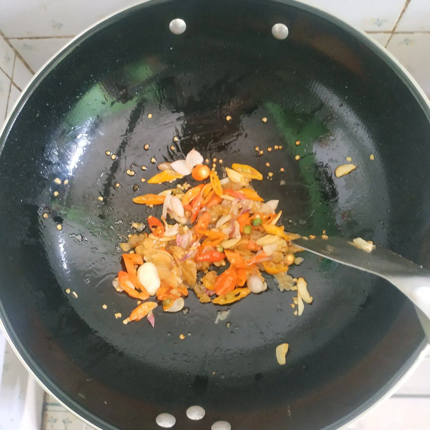 Step 5 Tumis Pepaya Muda