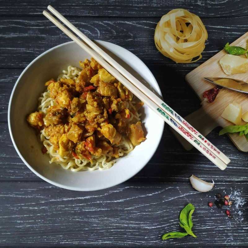 Resep Mie Ayam Rica Rica Dari Chef Lingz Yummy App