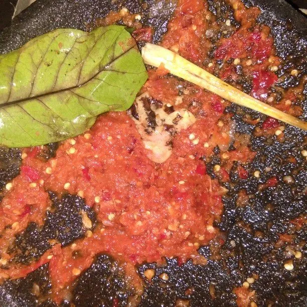Step 2 Sayur Tahu Labu