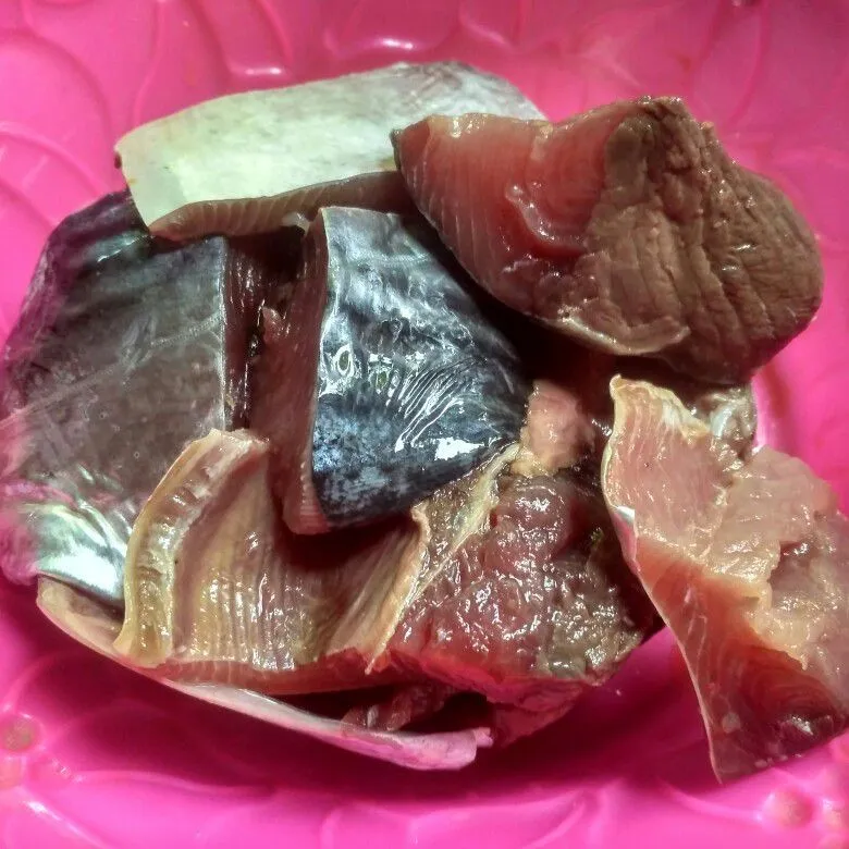 Step 1 Ikan Tongkol Batu'up