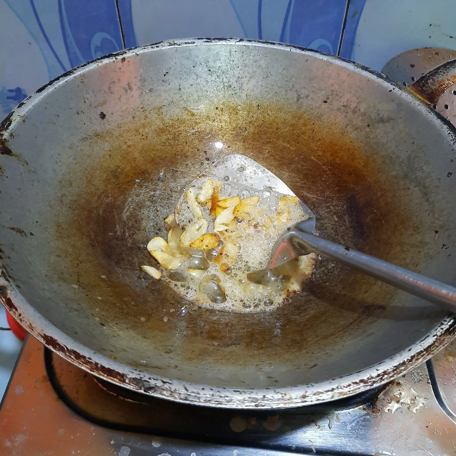 Step 1 Tumis Kacang Panjang dan Jagung