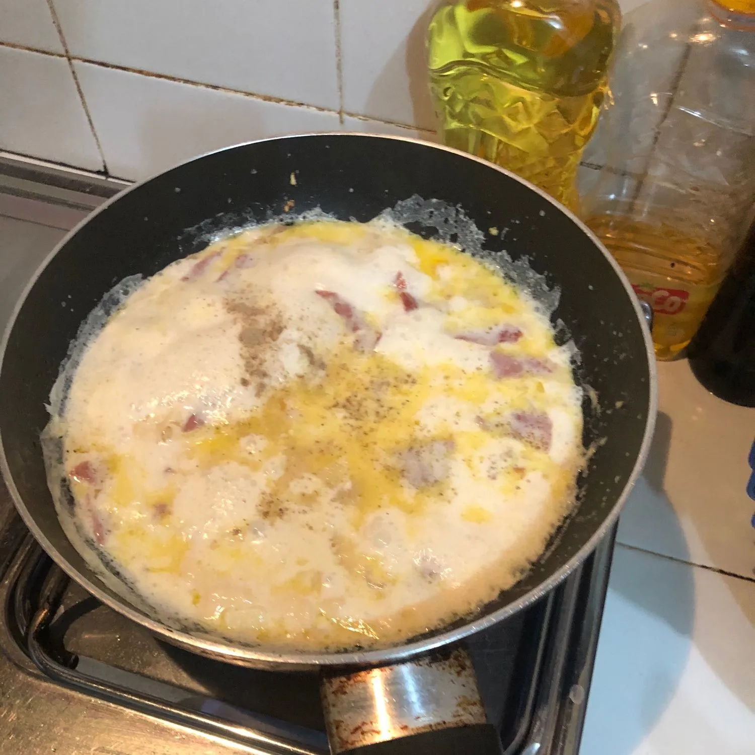 Step 4 Creamy Fettuccine
