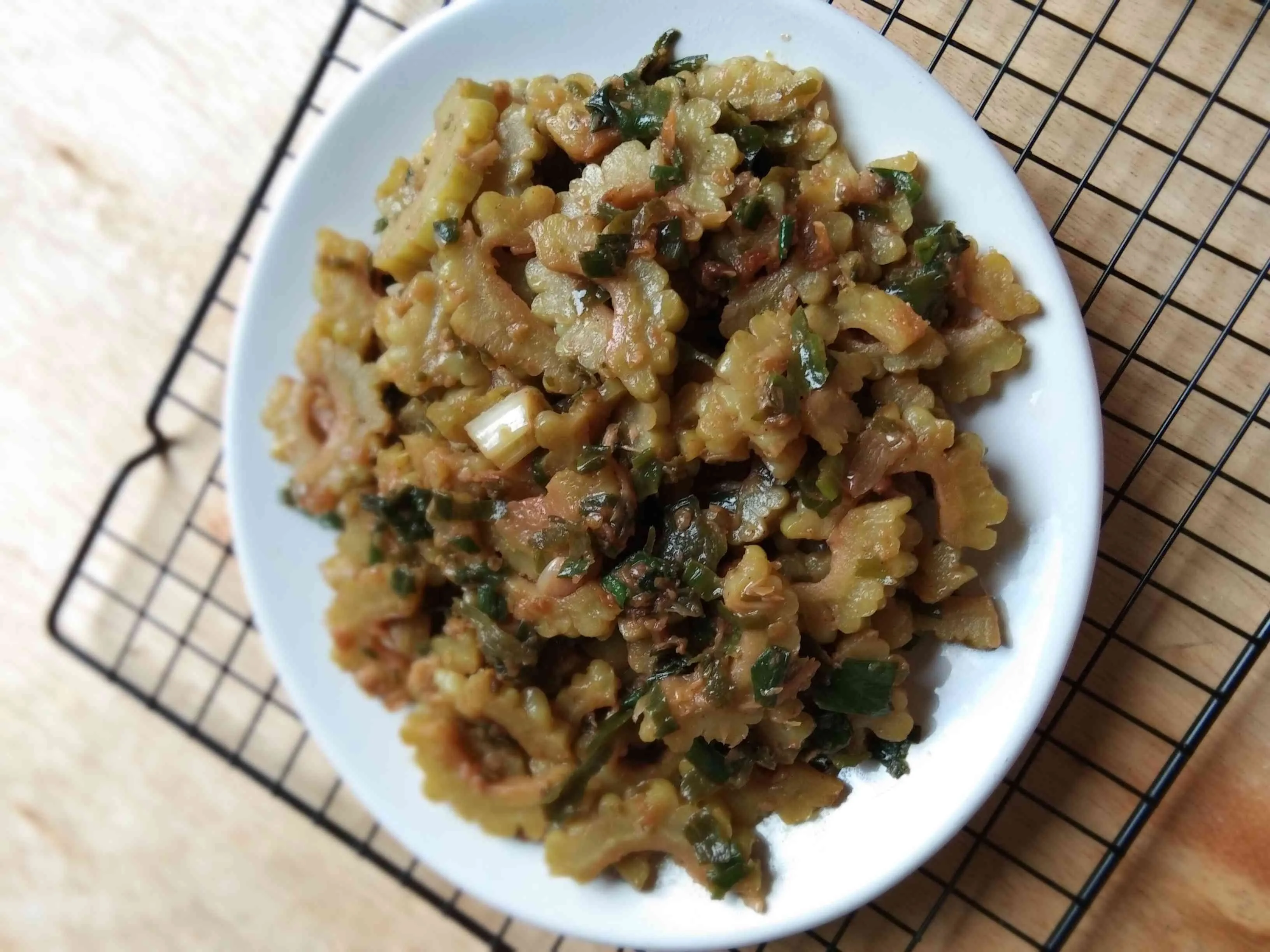 Tumis Pare Cabe Hijau
