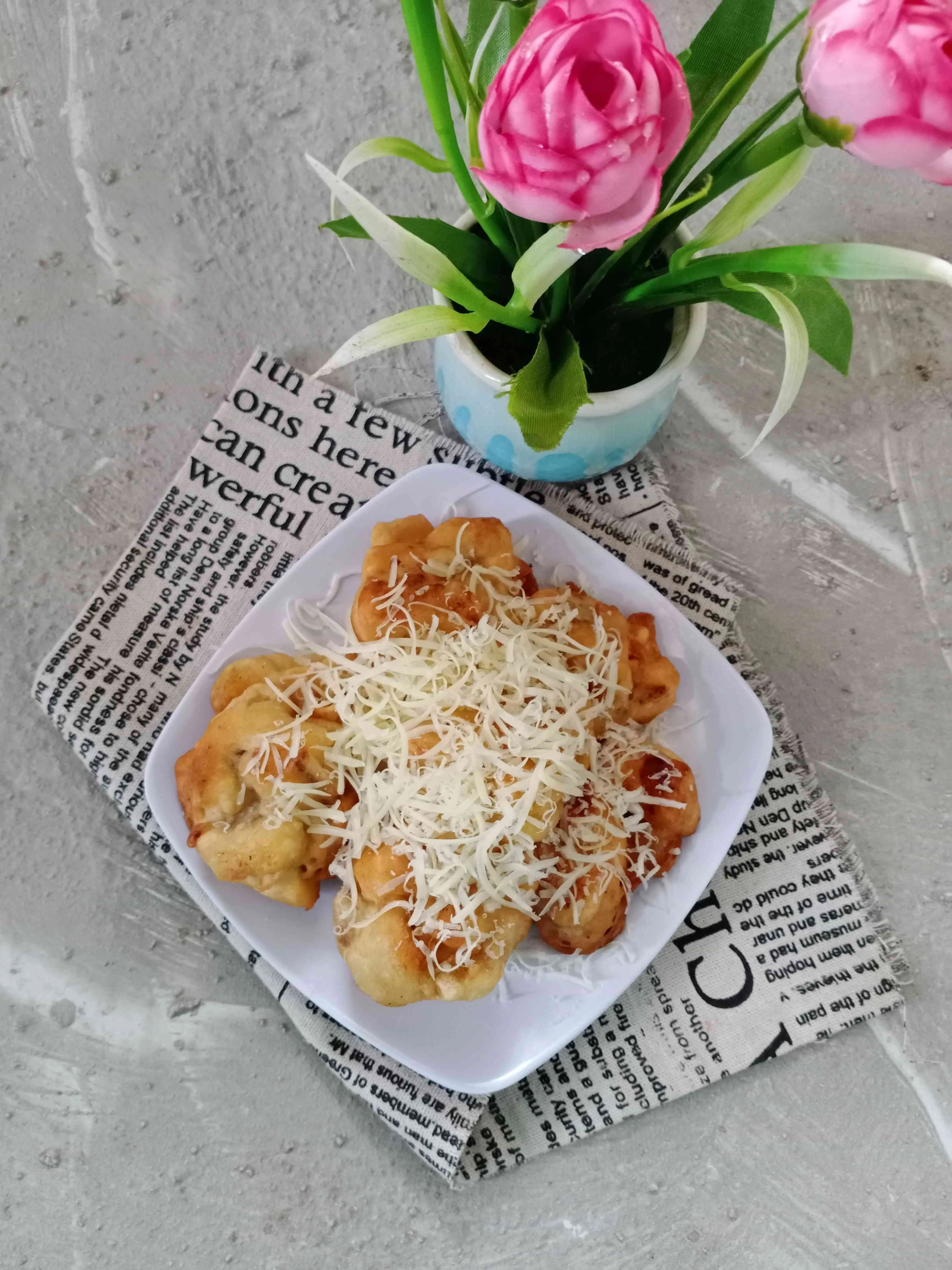 Pisang Goreng Tabur Keju