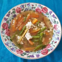 Tumis Sayur Orak Arik Telur