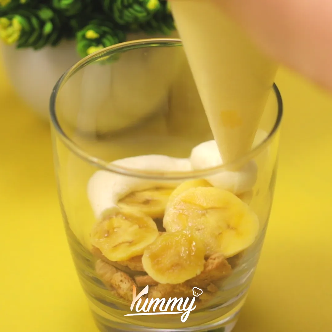 Step 5 Banana Pudding (Pudding Pisang)