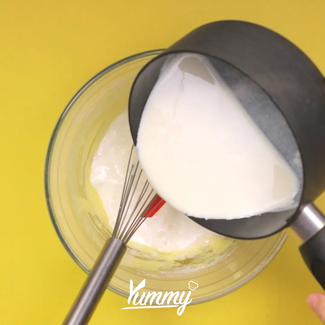 Step 2 Banana Pudding (Pudding Pisang)