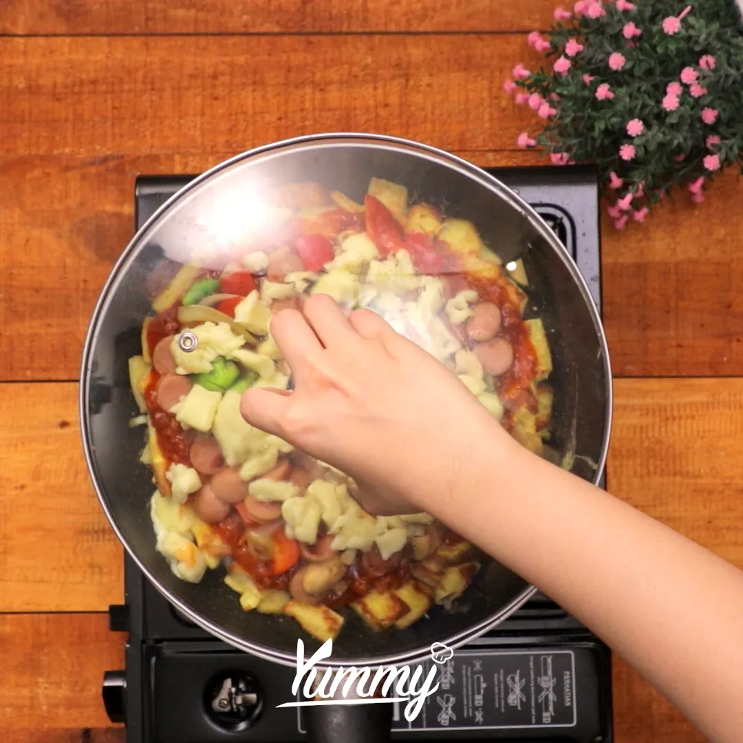 Step 5 Pizza Roti Tawar