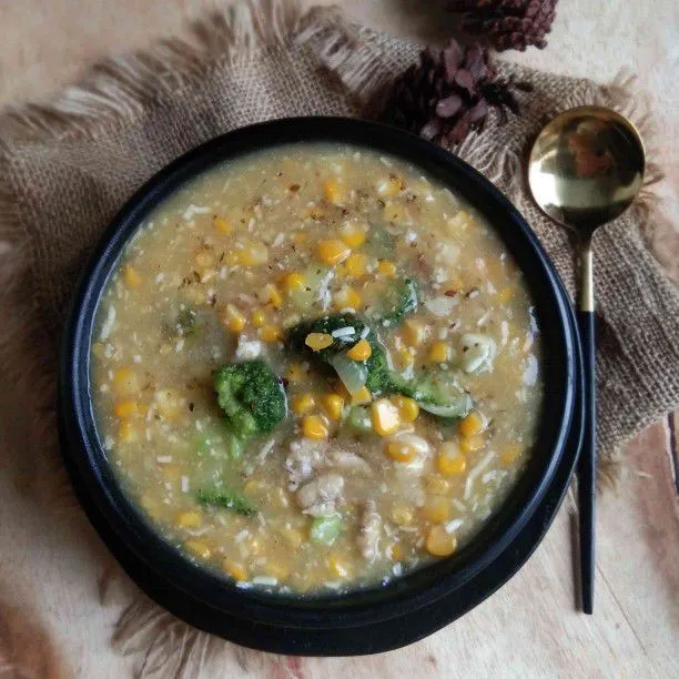 Soup Jagung Brokoli Creamy