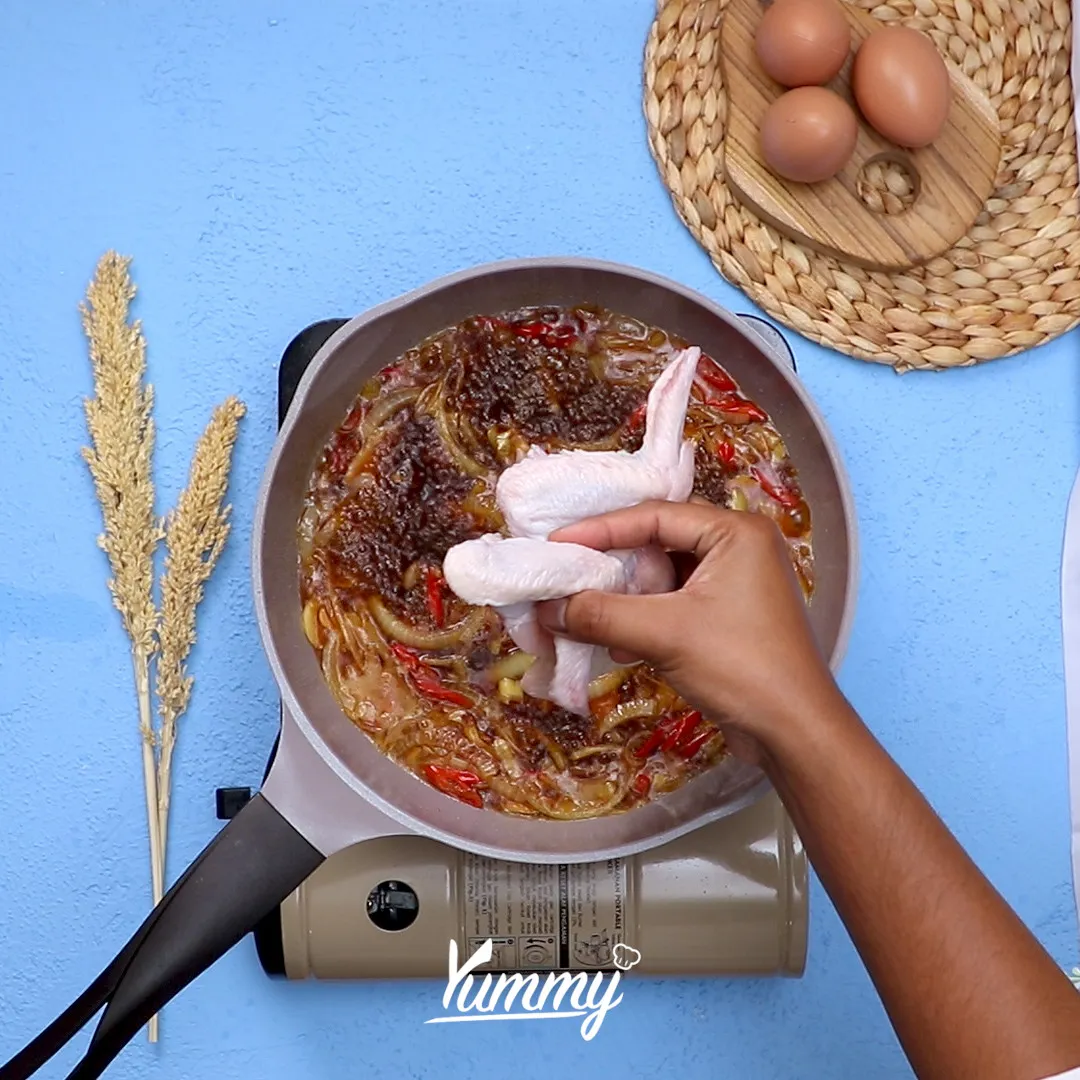 Step 4 Sayap Ayam Masak Kecap