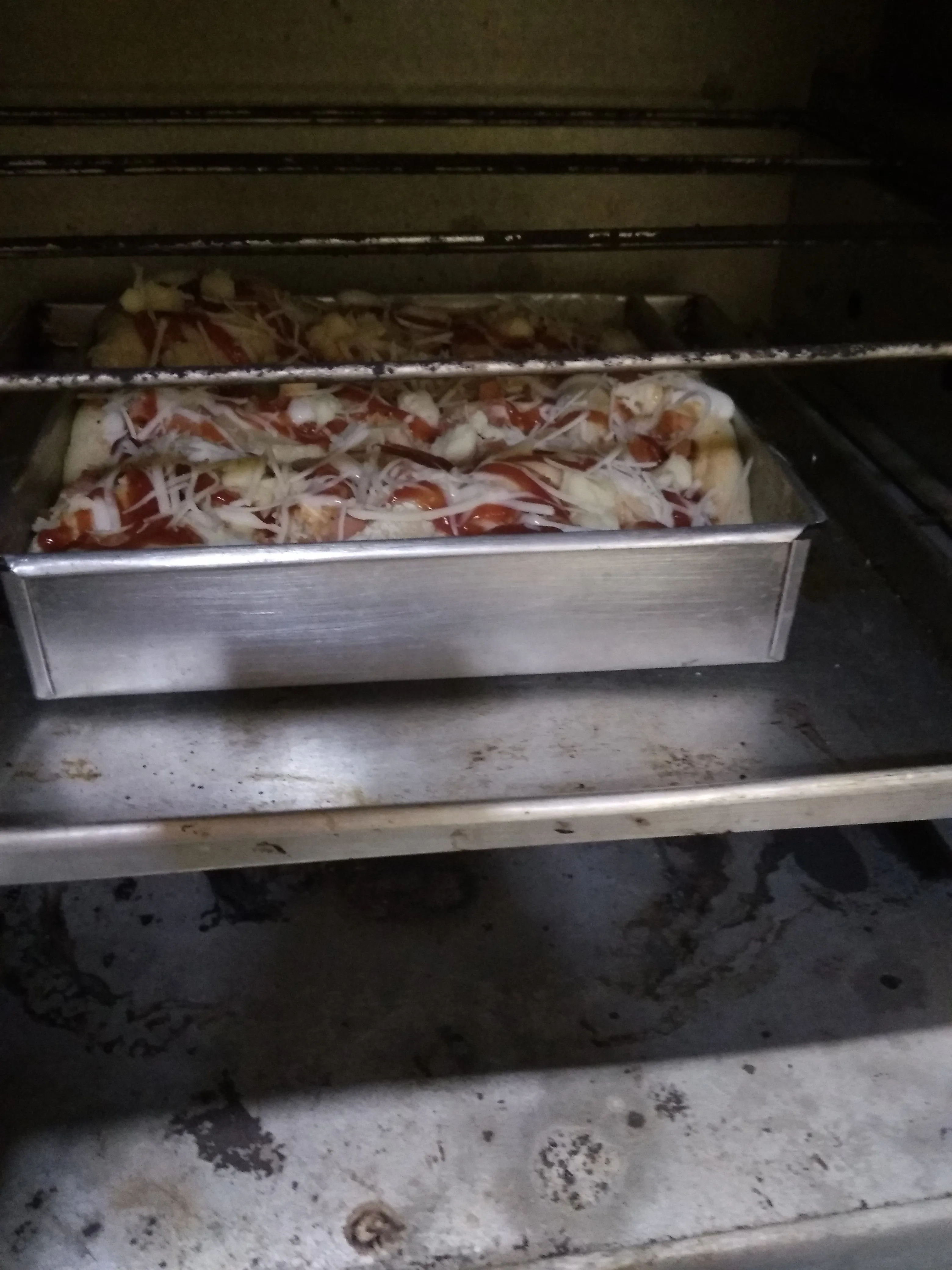 Step 9 Roti Sosis Keju Sederhana