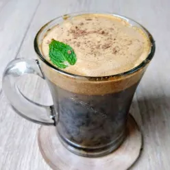 Dalgona Pudding Cappuccino Cincau