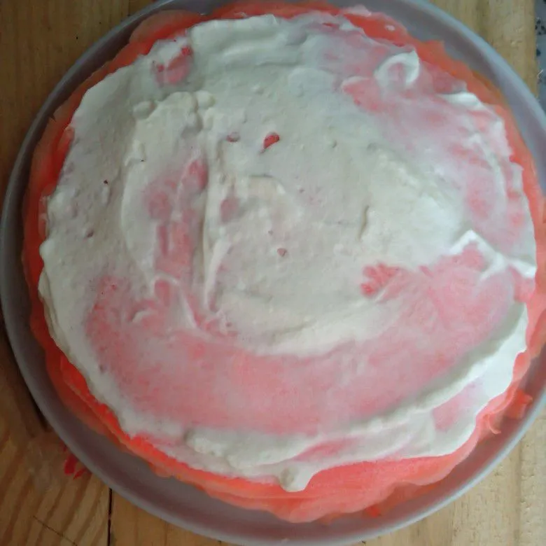Step 9 Red Velvet Mille Crepes