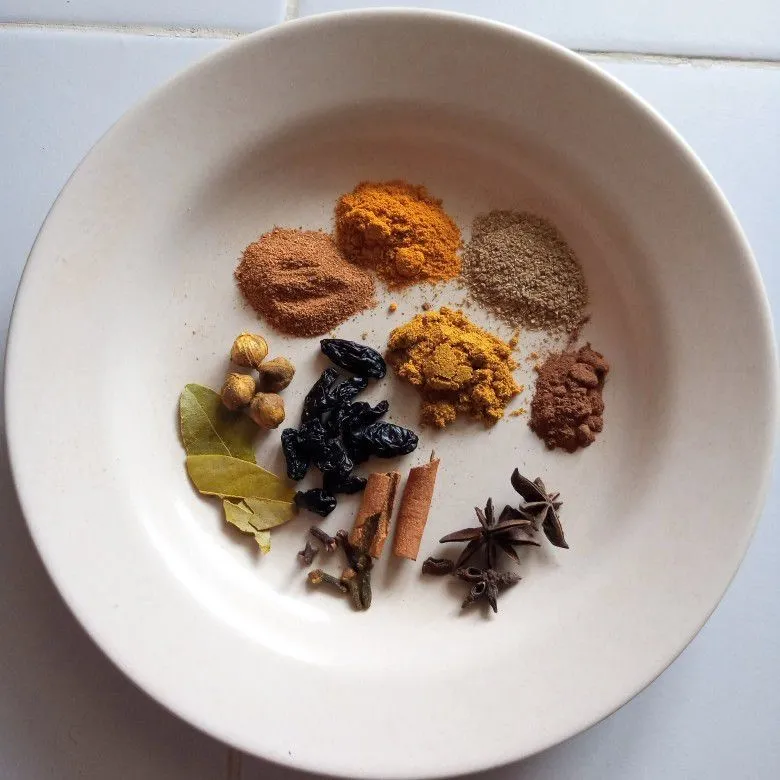 Step 1 Nasi Briyani Ayam