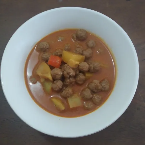 Sajikan bersama nasi putih hangat