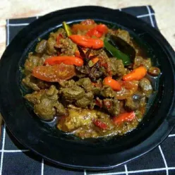 Hati Sapi Masak Rempah