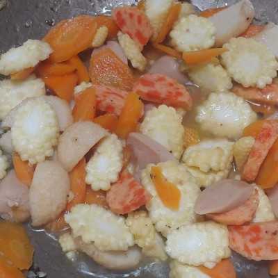 Step 5 Capcay Goreng Sederhana