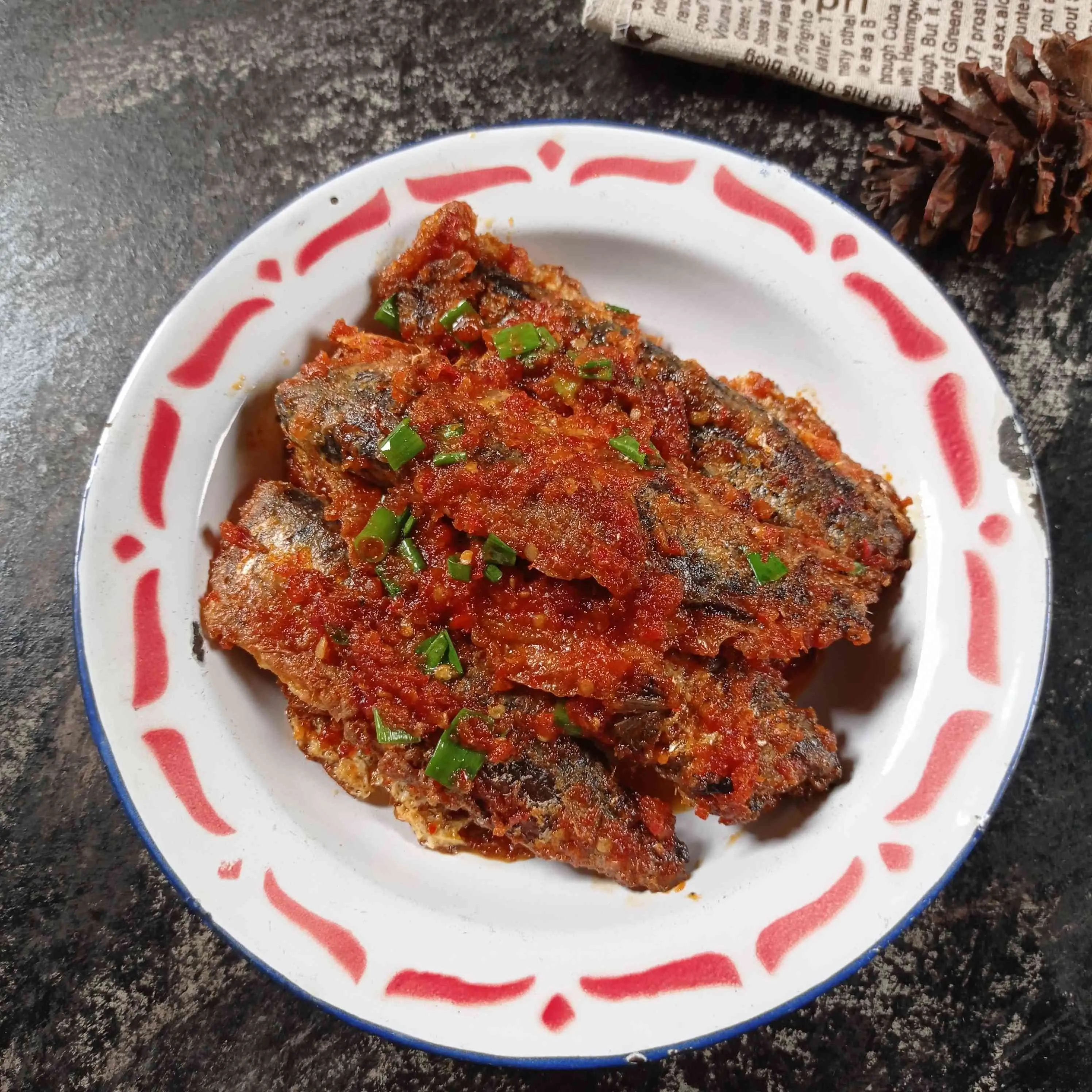 Sambel Ikan Lemuru Balur Telur