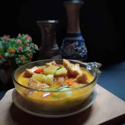 Lodeh Tahu Kentang Pedas