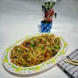 Bihun Goreng Tahu Sawi