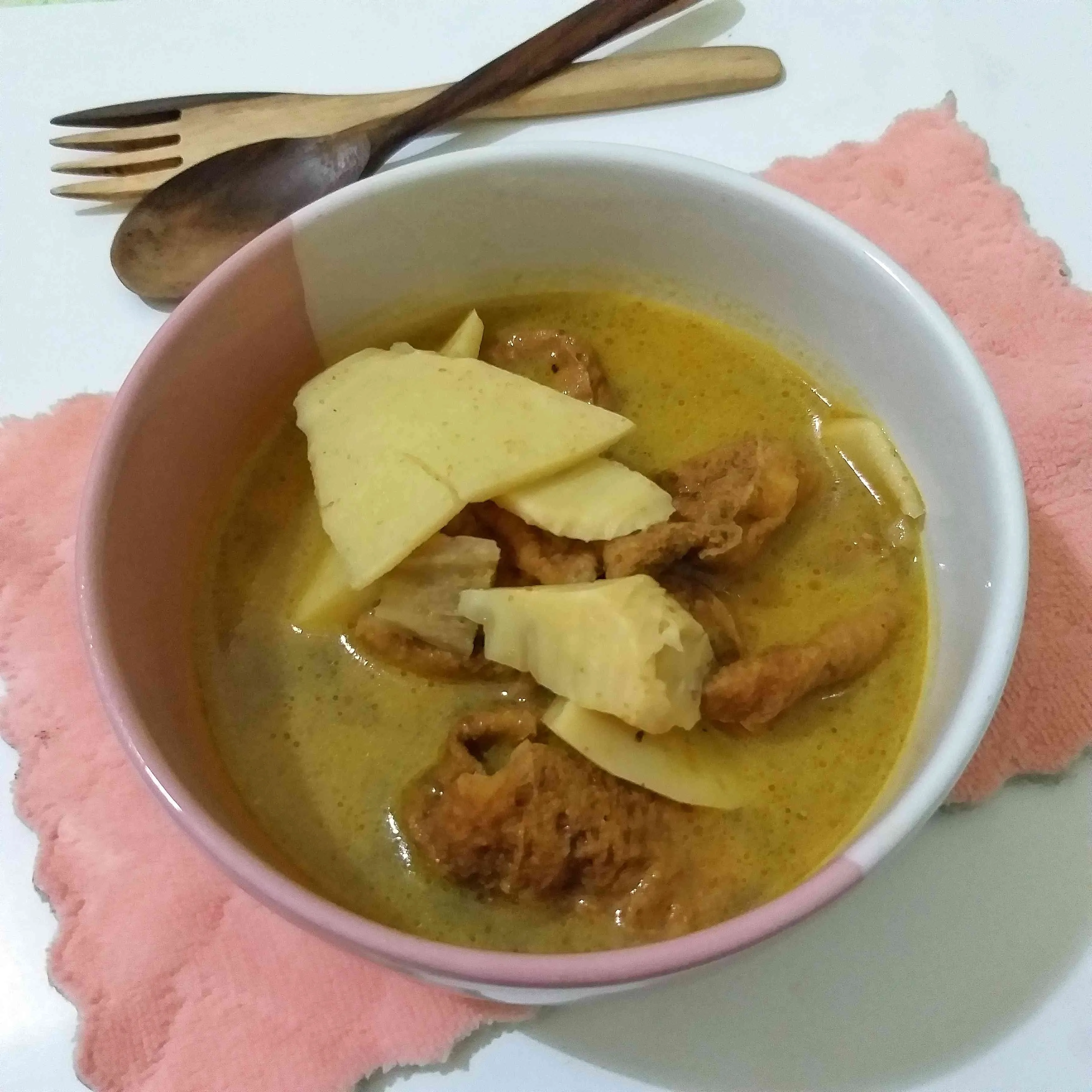 Sayur Rebung Tahu Kopong