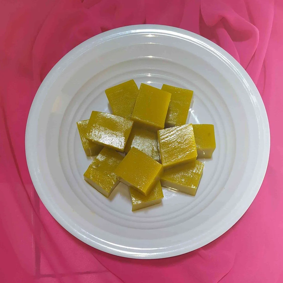 Puding Susu Labu Kuning