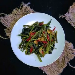 Tumis Kangkung Saos Tiram