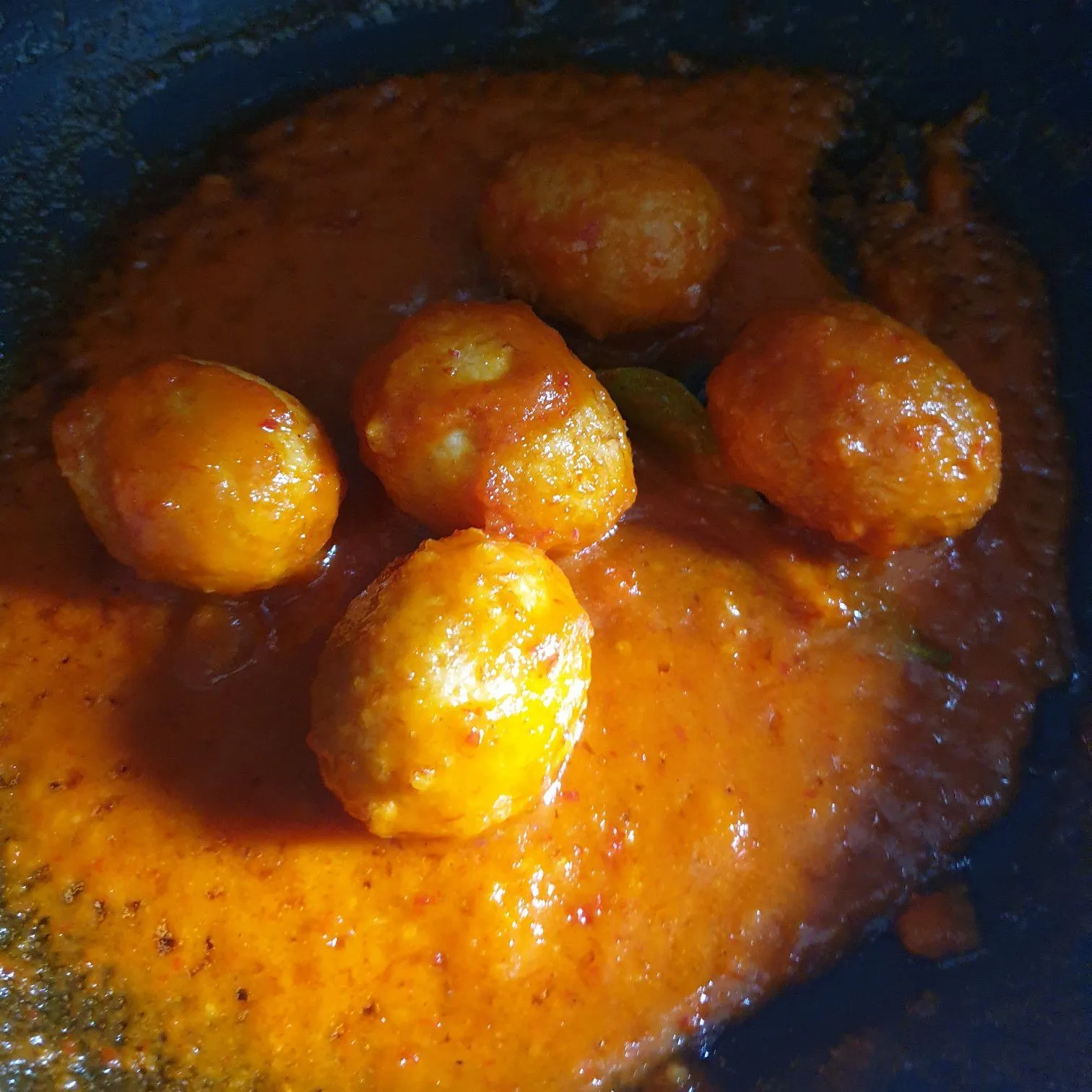 Step 8 Telur Balado