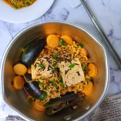 Simple Budae Jiggae