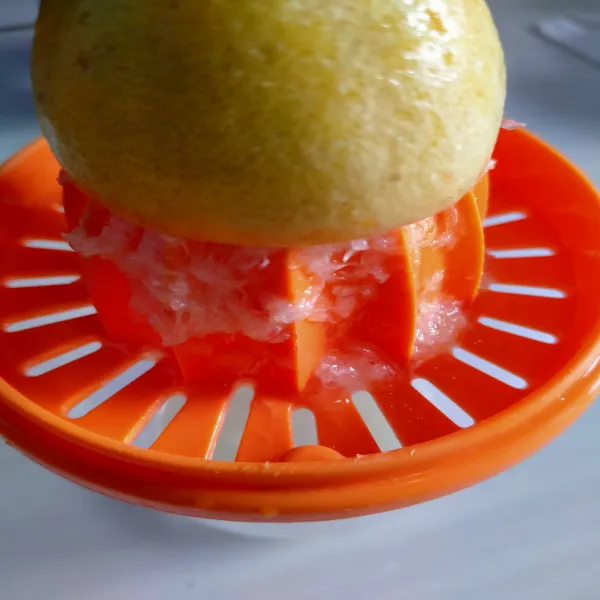 Peras jeruk lemon