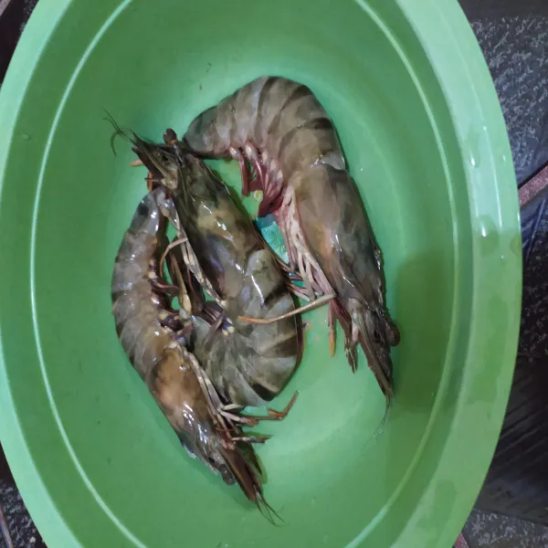 Siapkan udang