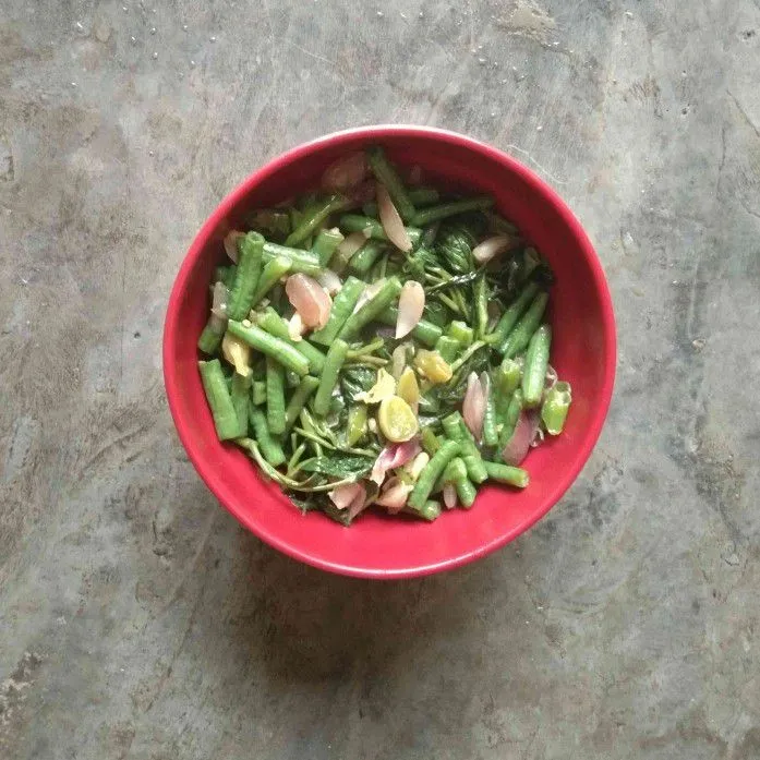 Tumis Kacang Kangkung Sederhana