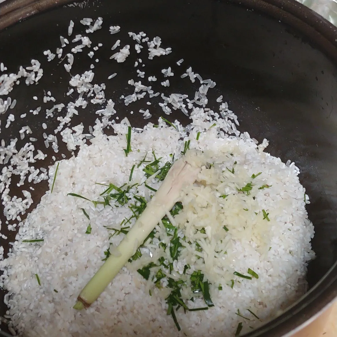 Step 2 Nasi Jeruk