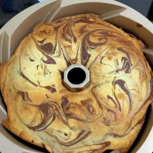 Panggang dalam dalam oven sampai matang. Angkat.