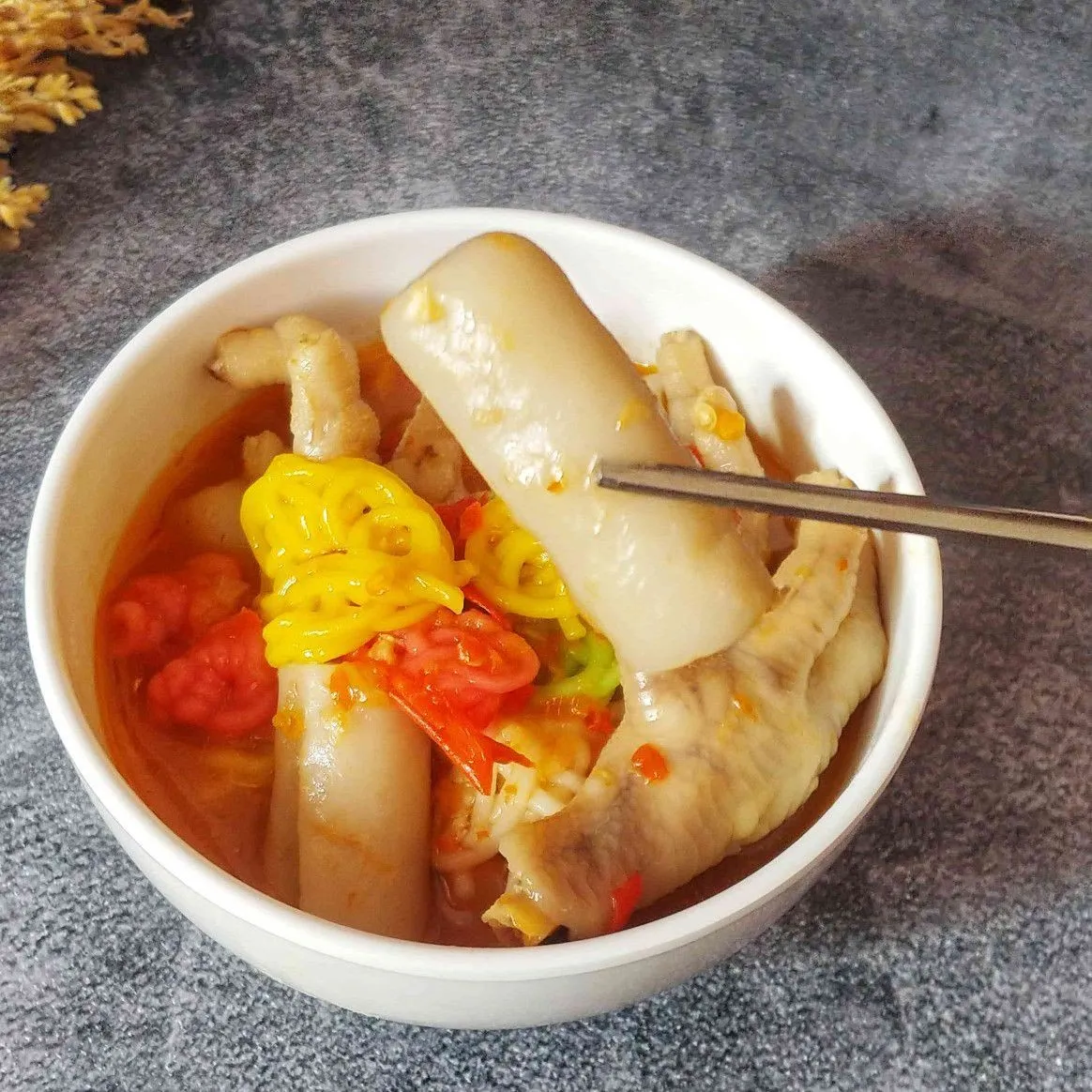 Seblak Tteok Ceker Kerupuk