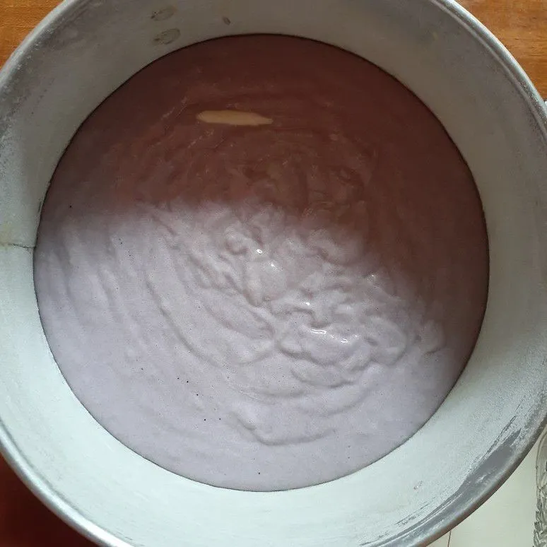 Step 5 Cake Talas Putih Telur