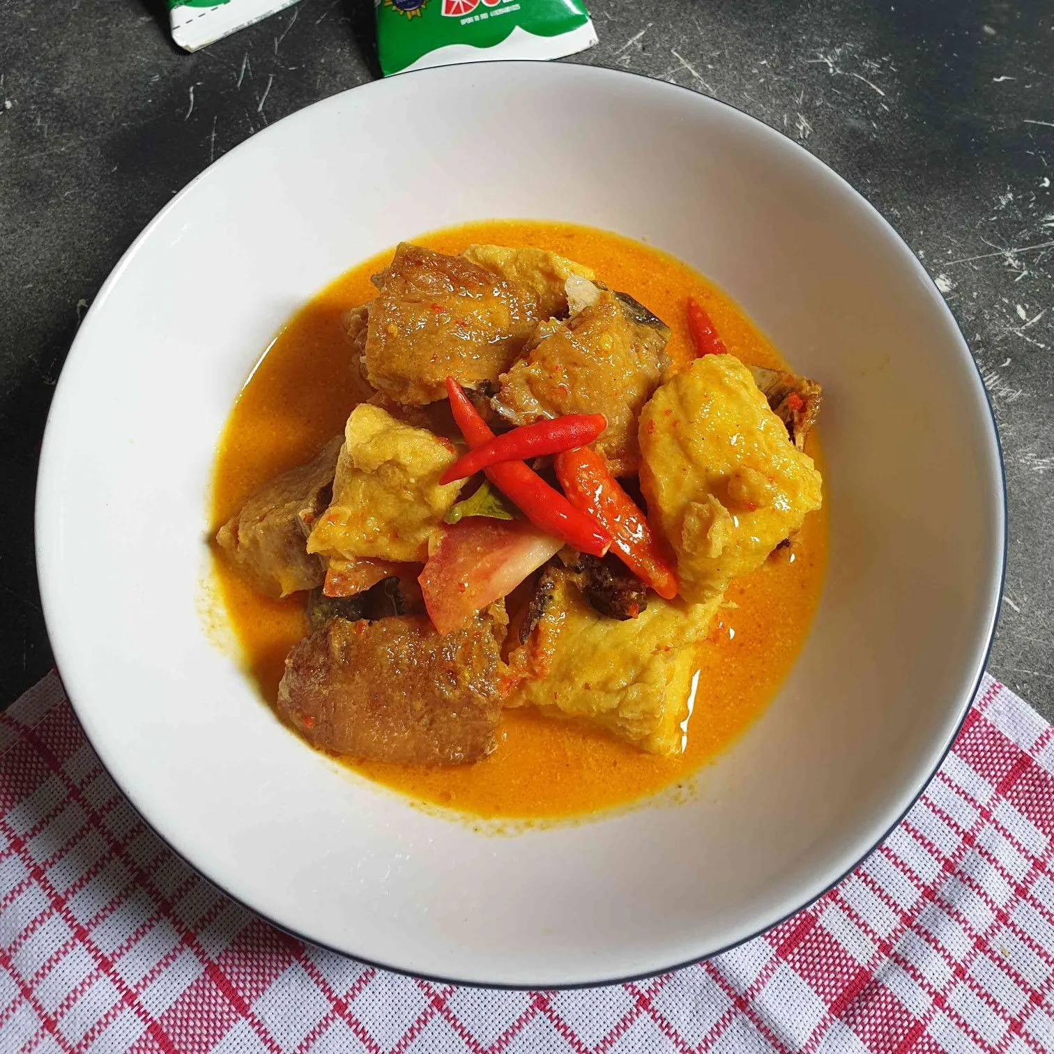 Gulai Ikan Jambal Tahu