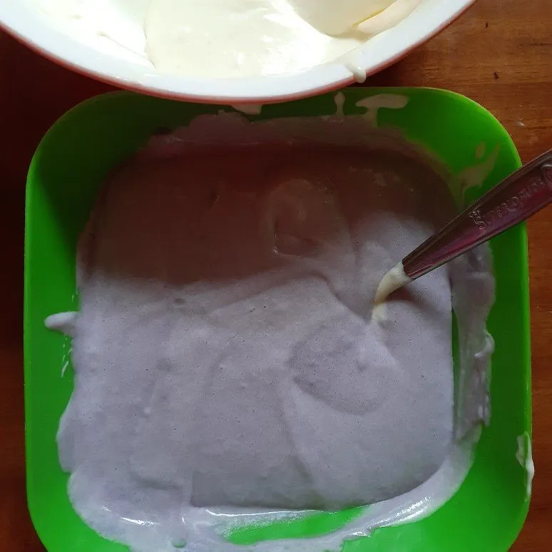 Step 4 Cake Talas Putih Telur